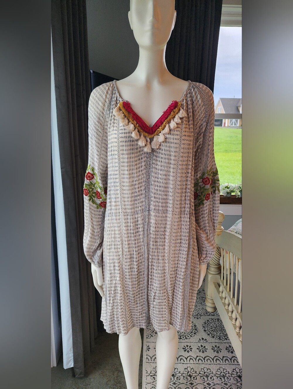THML Boho dress/ Tunic Sz S